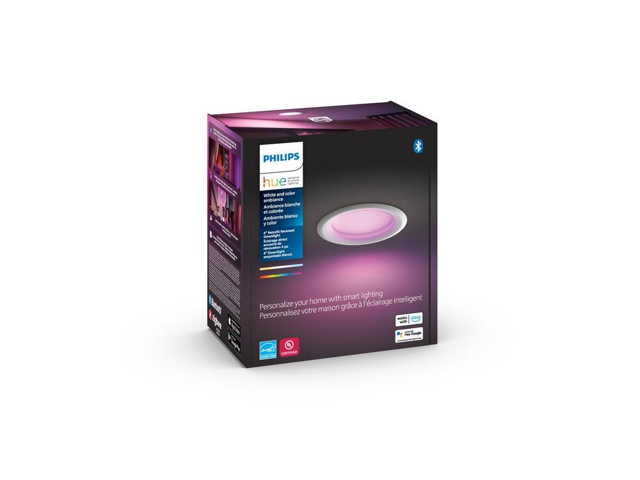 Philips Hue 4' LED White & Color Ambiance Recessed Downlight 578419