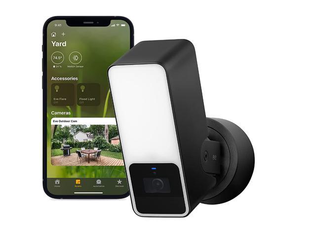 Photos - Surveillance Camera Eve Outdoor Cam - Secure floodlight camera with Apple HomeKit Secure Video 
