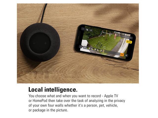 Eve - Outdoor Cam - Secure floodlight camera with Apple HomeKit Secure Video technology - White - image 5