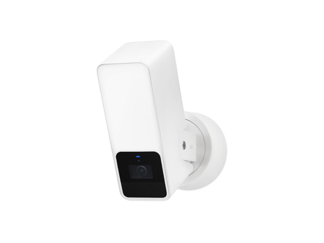 Eve Outdoor Cam (White Edition) - Secure floodlight camera with Apple HomeKit Secure Video technology