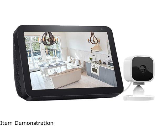 Blink - Mini - Compact indoor plug-in smart security camera, 1080p, night vision, motion detection, 2 way audio – 2 cam - White - image 5