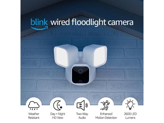 Blink - Wired Floodlight Camera - Smart security camera, 2600 lumens, HD live view, enhanced motion detection – 1 camera - White - image 3