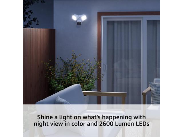 Blink - Wired Floodlight Camera - Smart security camera, 2600 lumens, HD live view, enhanced motion detection – 1 camera - White - image 4