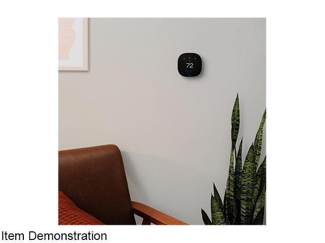 ecobee - Enhanced Smart Programmable Touch-Screen Wi-Fi Thermostat with Alexa, Apple HomeKit and Google Assistant - Black - image 5