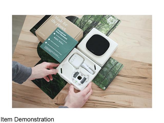 ecobee - Enhanced Smart Programmable Touch-Screen Wi-Fi Thermostat with Alexa, Apple HomeKit and Google Assistant - Black - image 9