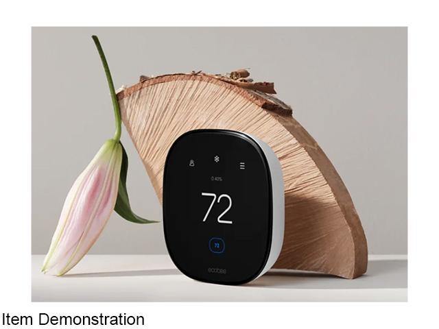 ecobee - Enhanced Smart Programmable Touch-Screen Wi-Fi Thermostat with Alexa, Apple HomeKit and Google Assistant - Black - image 10