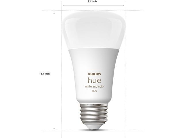 Philips Hue 563296 Starter Kit E26 10.5W A19 4Set Bluetooth
