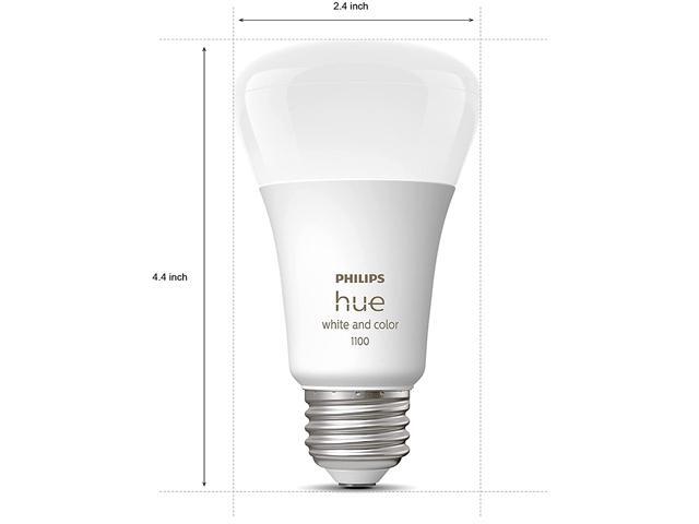 Philips Hue 563254 10.5W A19 E26 Bluetooth Smart Bulb, 1-pack