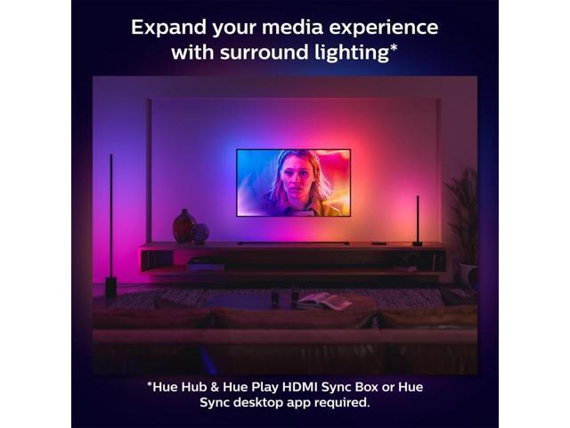 Philips - Hue Gradient Signe Table Lamp - Black - image 4