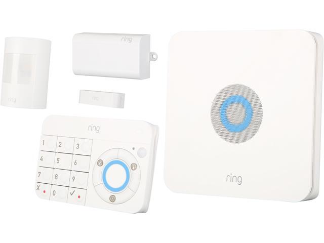 Ring Alarm (5 Pcs Kit) Home Security System with Optional 24/7 Professional Monitoring, No contracts, Works with Alexa