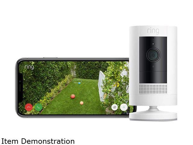 Ring Stick Up Cam Battery HD 1080P Security Camera with 2-Way Audio, Works with Alexa