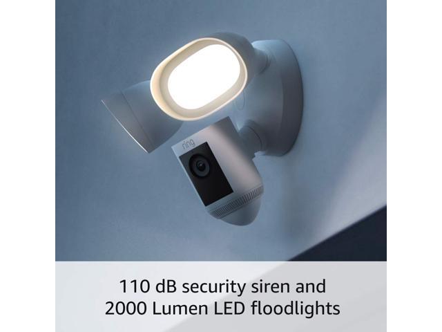 Floodlight Cam Pro with 2K Video and Ring Vision, 2 LED Lights, Dual Band Wi-Fi, and 3D Motion Detection - White - image 3