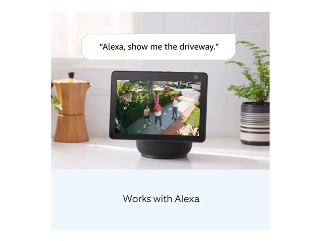 Ring - Outdoor Cam (Stick Up Cam) Indoor/Outdoor Wire Free 1080p Security Camera - White - image 6