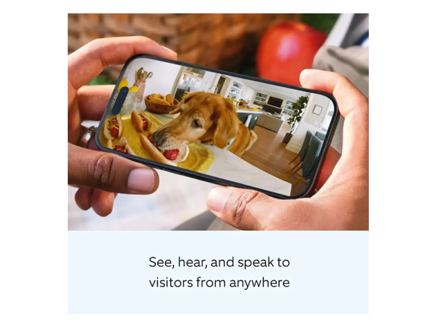 Ring - Outdoor Cam (Stick Up Cam) Indoor/Outdoor Wire Free 1080p Security Camera - White - image 4