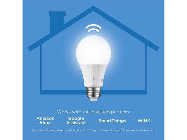 Sengled Element Classic Starter Kit (2 x A19 Bulbs + 1 x Hub) - Soft White 2700K Smart LED, Works with Alexa & Google Assistant, E21-G14W