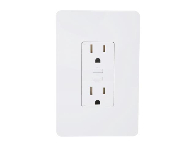 Kasa Smart Plug KP200, In-Wall Smart Home Wi-Fi Outlet Works with Alexa, Google Home & IFTTT, No Hub Required, Remote Control, ETL Certified
