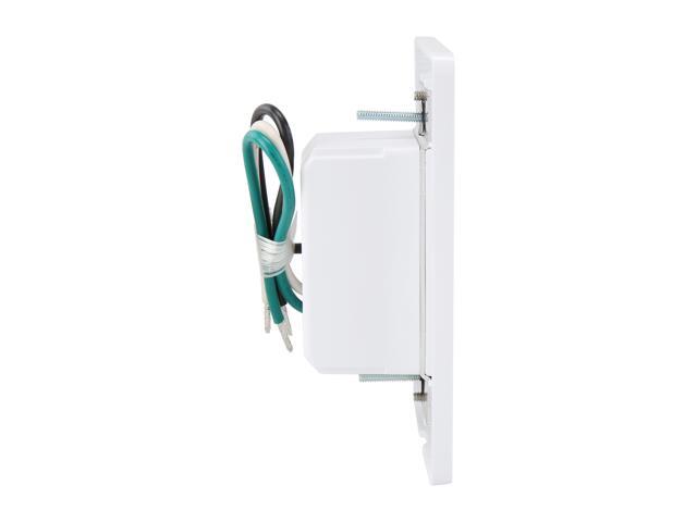 Kasa Smart Plug KP200, In-Wall Smart Home Wi-Fi Outlet Works with Alexa, Google Home & IFTTT, No Hub Required, Remote Control, ETL Certified