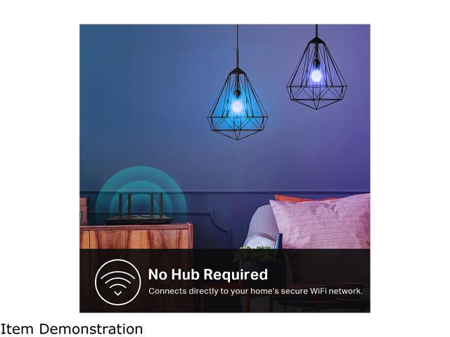 Kasa Smart Light Bulbs, Full Color Changing Dimmable Smart WiFi Bulbs Works with Alexa and Google Home, A19, 9W 800 Lumens,2.4Ghz only, No Hub...