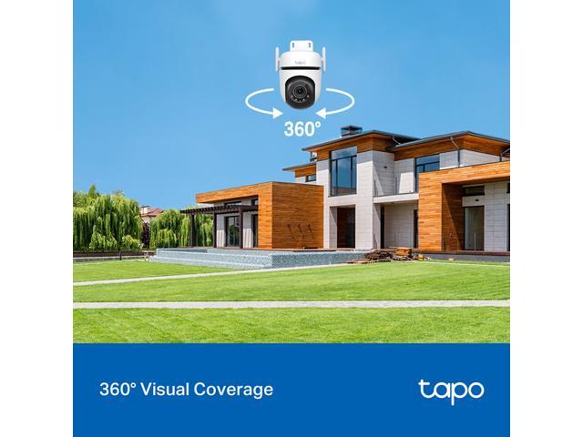 TP-Link Tapo 2K QHD Outdoor Pan/Tilt Wi-Fi Security Camera