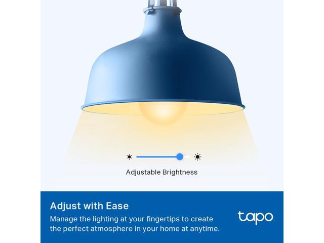 TP-Link Tapo Smart Light Bulbs, 800 Lumens (60W Equivalent)