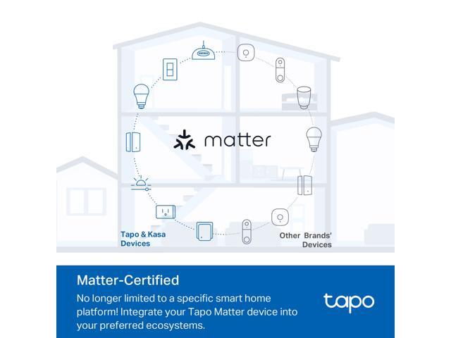 TP-LINK Tapo S505 Smart Wi-Fi Light Switch, Matter Pack of 2