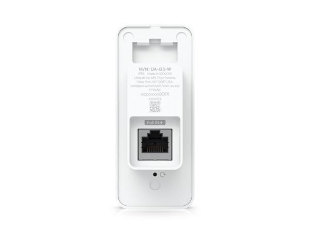 Ubiquiti G3 Reader, Compact Third-Generation Access Reader, White (UA-G3-W)