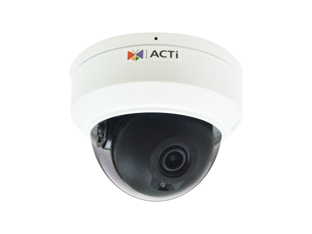 Photos - Surveillance Camera ACTi Z714 8MP Outdoor Mini Dome with D/N, Adaptive IR, Superior WDR, SLLS, 