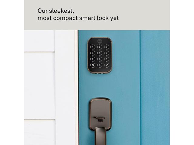 YALE ASSURE LOCK 2 BLUETOOTH TOUCHSCREEN OIL RUBBED BRONZE