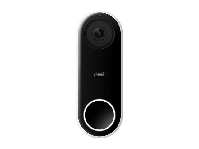 Google Nest Hello Wi-Fi Video Doorbell - Black/White (NC5100EF)
