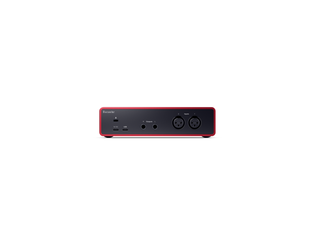 Focusrite - Scarlett 2i2 4th Generation Audio Interface - Red - image 5