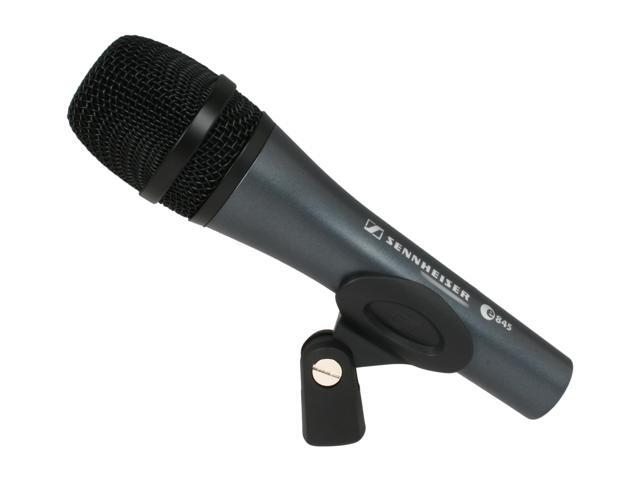 Sennheiser e 845 High-performance Super-cardioid Lead Vocal Microphone with Mic Clip