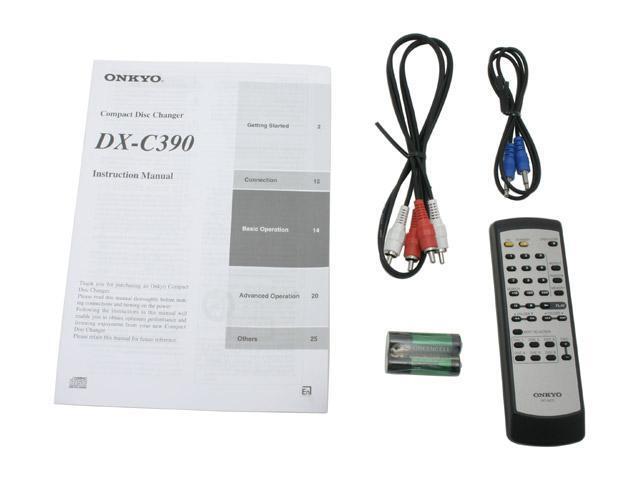 Onkyo - 6-Disc CD Player - Black - image 9