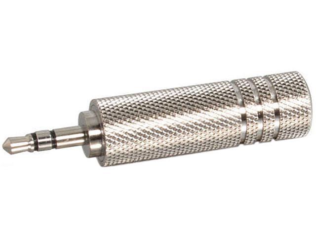 C2G 40636 3.5mm Stereo Male to 6.3mm (1/4in) Stereo Female Adapter