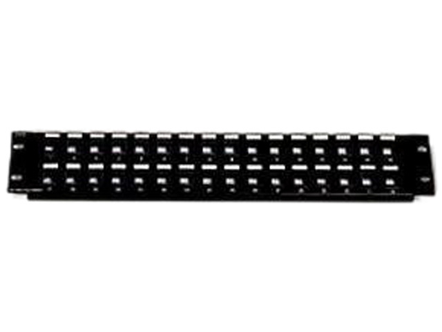 C2G 24-Port Blank Keystone/Multimedia Patch Panel