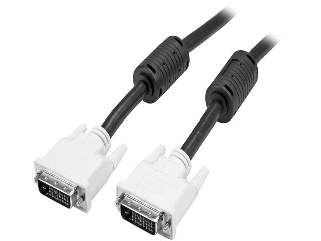 StarTech.com DVIDDMM10 Dual Link DVI Cable - 10 ft - Male to Male - 2560x1600 - DVI-D Cable - Computer Monitor Cable - DVI Cord - Video Cable