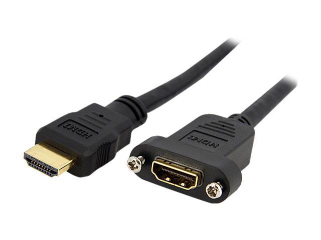 StarTech. com HDMIPNLFM3 3 ft. HDMI Panel Mount Cable
