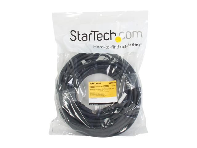 StarTech. com HDMIMM80AC 80 ft. Active High Speed HDMI to HDMI Cable