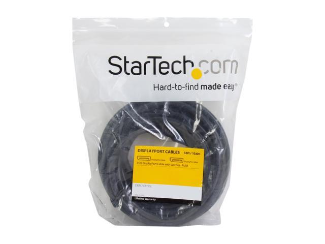 StarTech. com DISPLPORT35L 35 ft. DisplayPort Cable with Latches