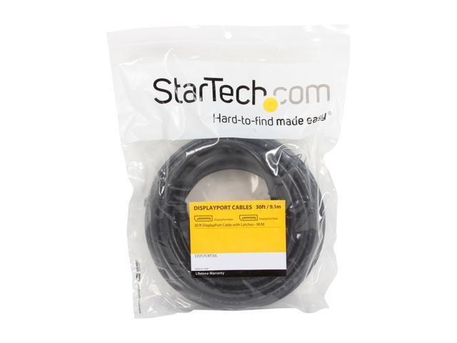 StarTech. com DISPLPORT30L 30 ft DisplayPort Cable with Latches - M/M