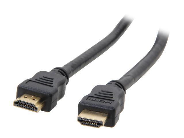 StarTech.com HDMIMM6HS 6 ft High Speed HDMI Cable with Ethernet - Ultra HD 4k x 2k HDMI Cable - HDMI to HDMI M/M - 1080p Audio/Video, Gold-Plated