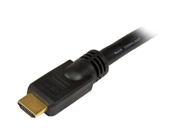 StarTech. com HDMM25 25 ft High Speed HDMI Cable - Ultra HD 4k x 2k HDMI Cable - HDMI to HDMI M/M - 25ft HDMI 1.4 Cable - Audio/Video Gold-Plated -...