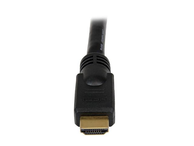 StarTech. com HDMM25 25 ft High Speed HDMI Cable - Ultra HD 4k x 2k HDMI Cable - HDMI to HDMI M/M - 25ft HDMI 1.4 Cable - Audio/Video Gold-Plated -...