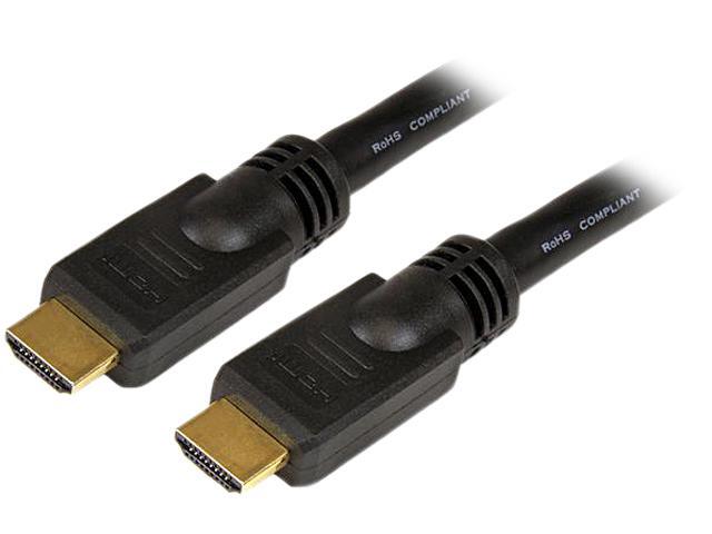 StarTech.com HDMM50 50 ft High Speed HDMI Cable M/M - 4K @ 30Hz - No Signal Booster Required - HDMI to HDMI - Audio/Video - Gold-Plated