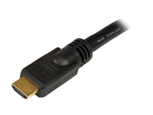 StarTech. com HDMM50 50 ft High Speed HDMI Cable M/M - 4K @ 30Hz - No Signal Booster Required - HDMI to HDMI - Audio/Video - Gold-Plated