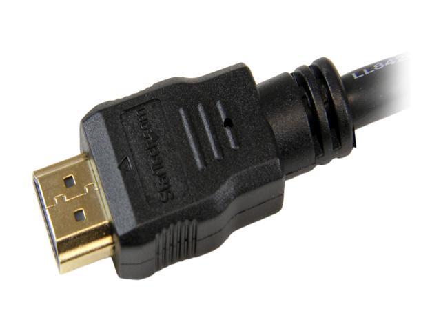StarTech. com HDMM10 10 ft High Speed HDMI Cable - Ultra HD 4k x 2k HDMI Cable - HDMI to HDMI M/M - 10ft HDMI 1.4 Cable - Audio/Video Gold-Plated