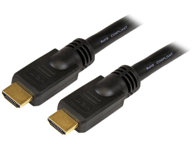 StarTech HDMM30 30 ft. High Speed HDMI Cable - Ultra HD 4k x 2k HDMI Cable - HDMI to HDMI M/M - 30 ft. HDMI 1.4 Cable - Audio/Video Gold-Plated - 1.