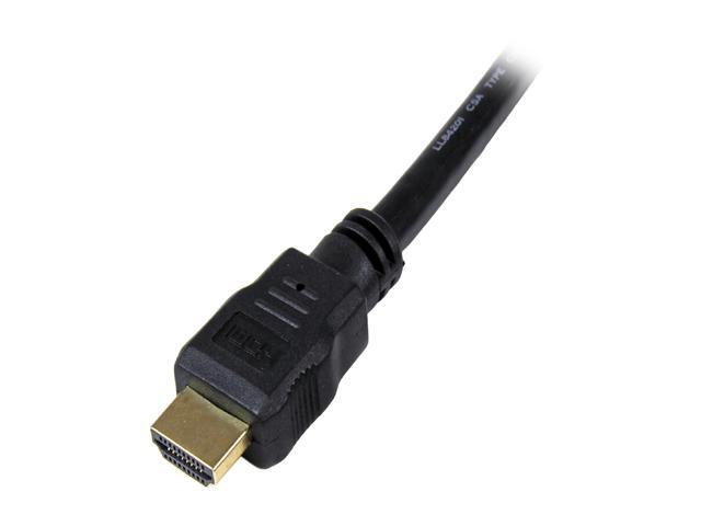 StarTech. com HDMM6 6 ft High Speed HDMI Cable - Ultra HD 4k x 2k HDMI Cable - HDMI to HDMI M/M - 6ft HDMI 1.4 Cable - Audio/Video Gold-Plated