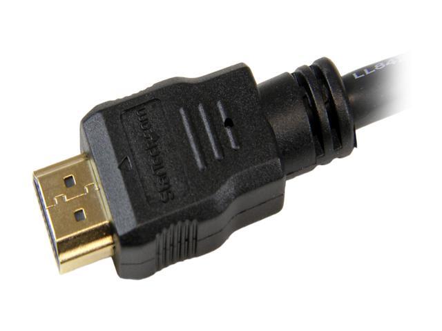 StarTech. com HDMM6 6 ft High Speed HDMI Cable - Ultra HD 4k x 2k HDMI Cable - HDMI to HDMI M/M - 6ft HDMI 1.4 Cable - Audio/Video Gold-Plated