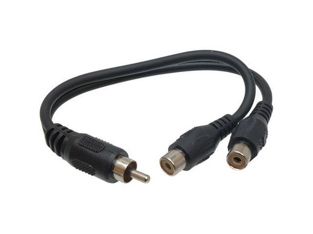 Hosa YRA-104 RCA Male To Dual RCA Female Cable