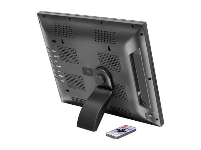 Aluratek ADMPF315F 15' 1024 x 768 15' High Resolution Digital Photo Frame with 2GB Built-In memory with Remote 1024 x 768